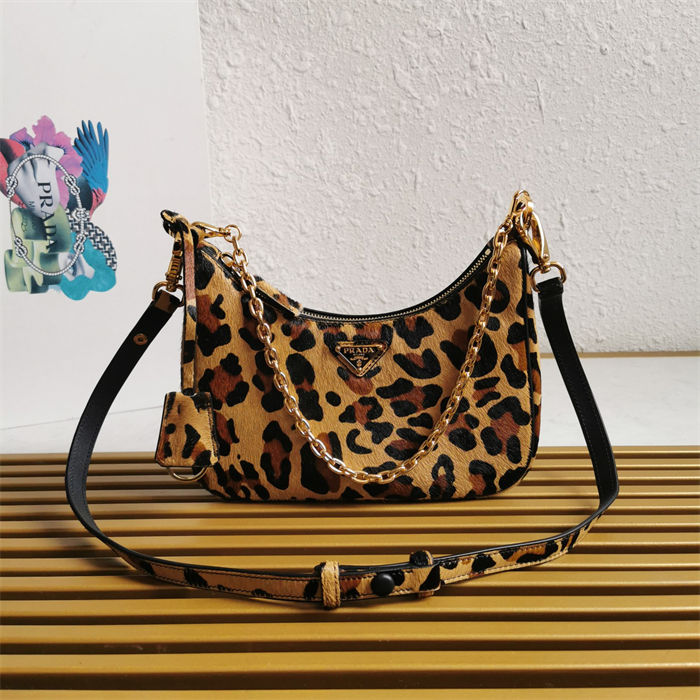 Prada Re-Edition Printed leather mini bag 1BC204 High