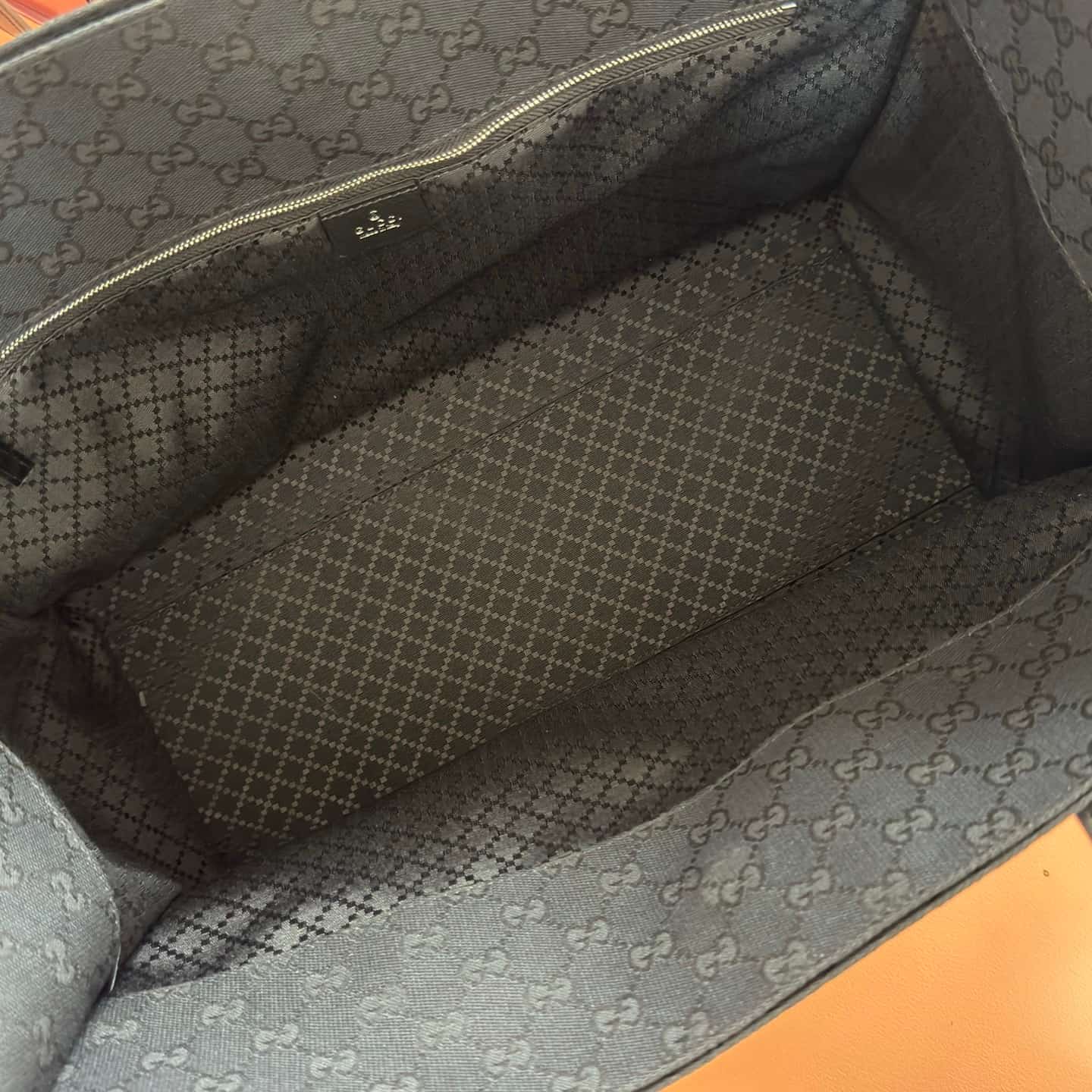 Gucci Londra large tote bag Black GG canvas 875056 High