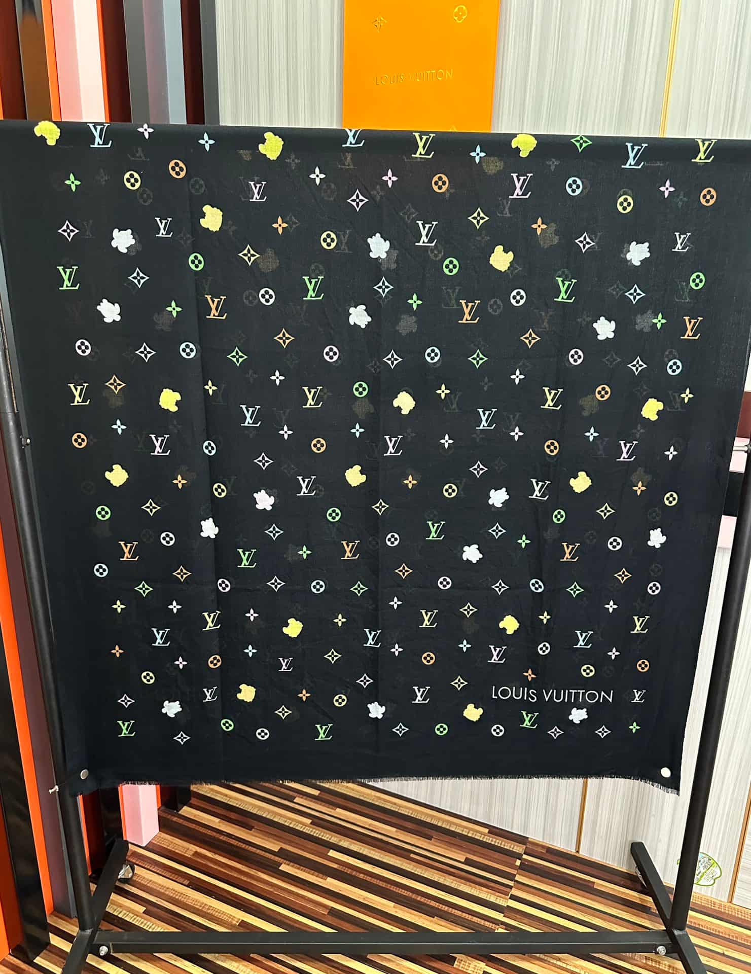 Louis Vuitton Takashi Murakami Multicolore Silk Scarves