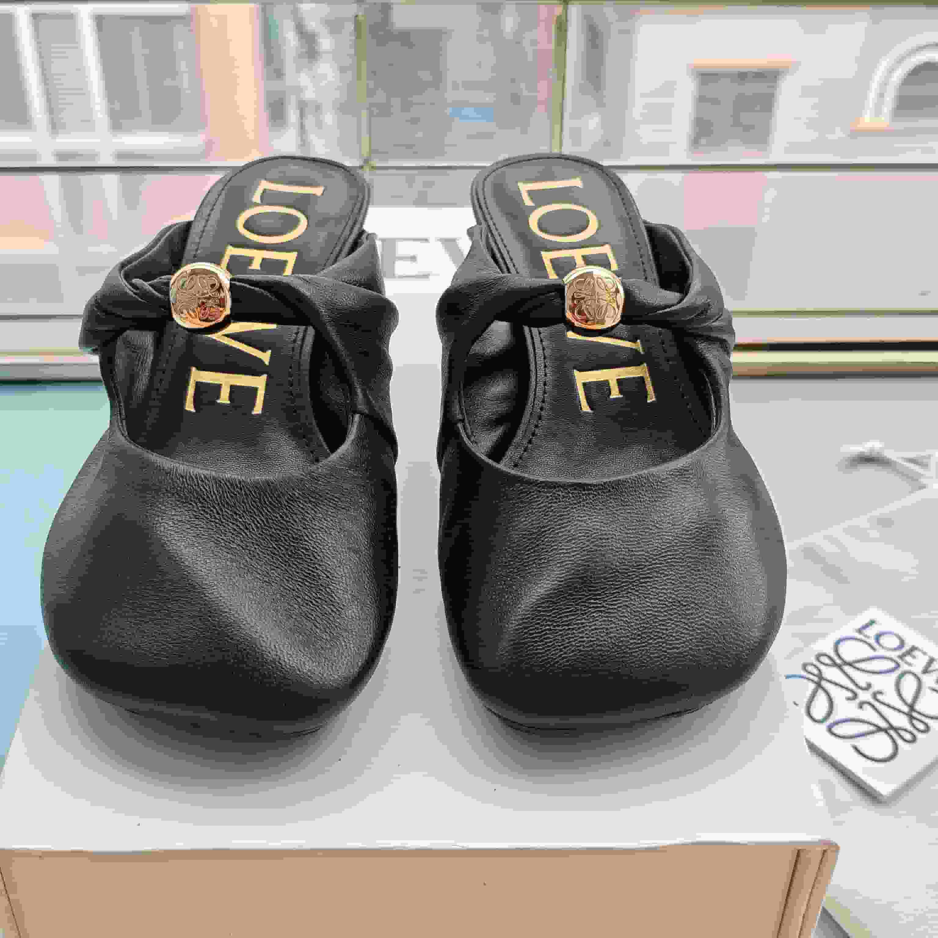 LOEWE Pebble Soft mule in nappa