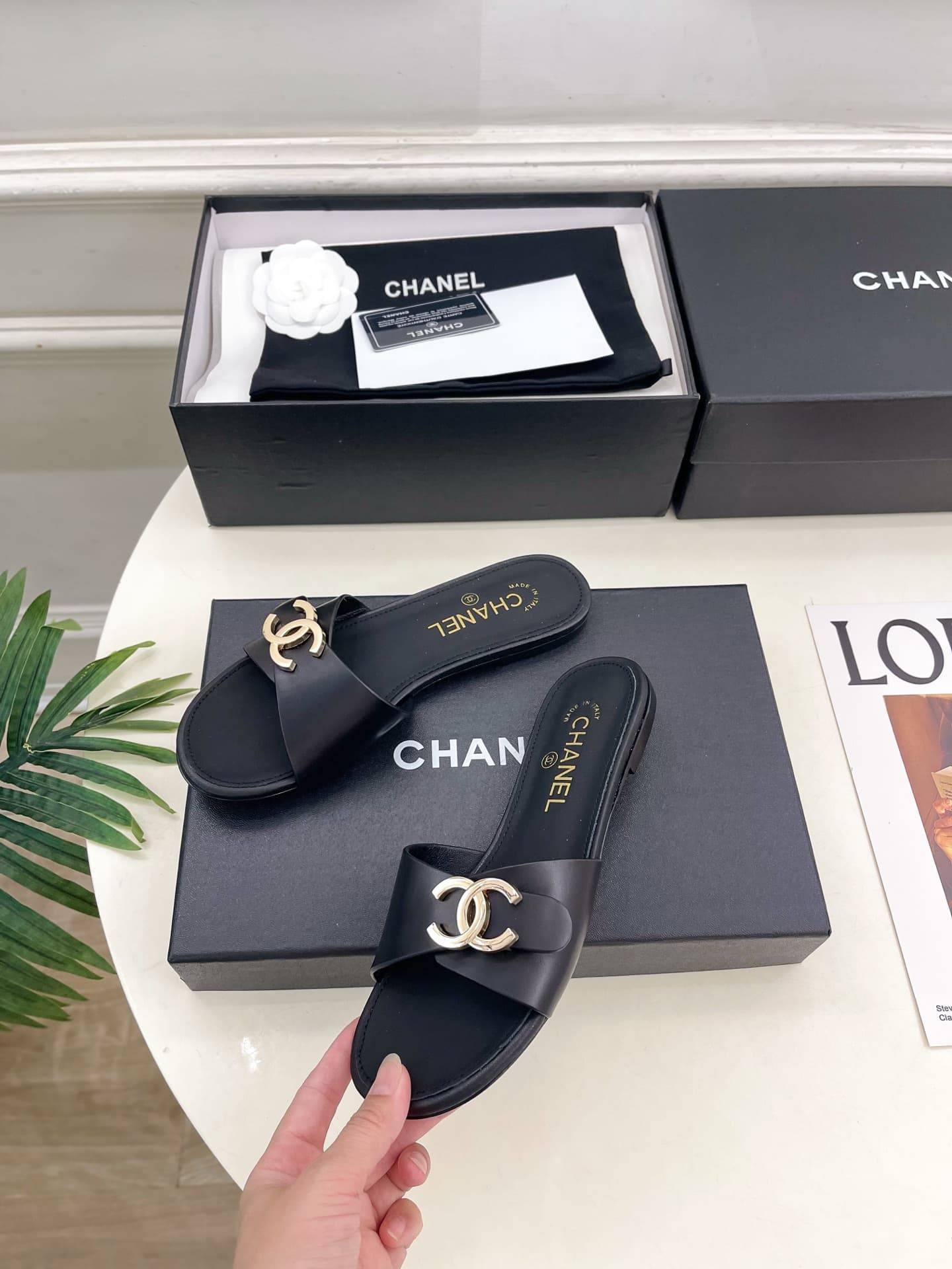 Chanel Calfskin Mules Women