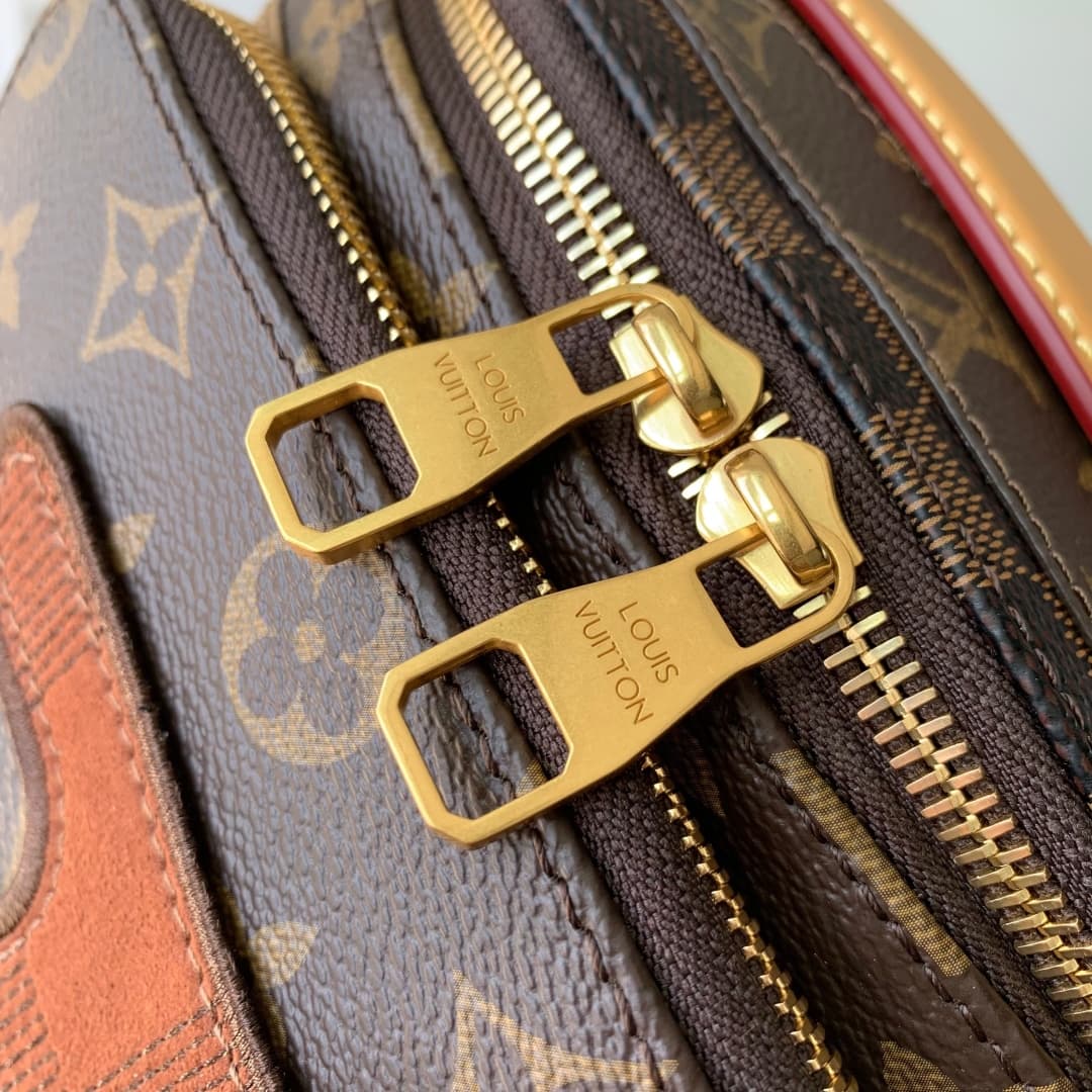 Louis Vuitton Rush Bumbag Monogram Landscape coated canvas M15271 Brown High