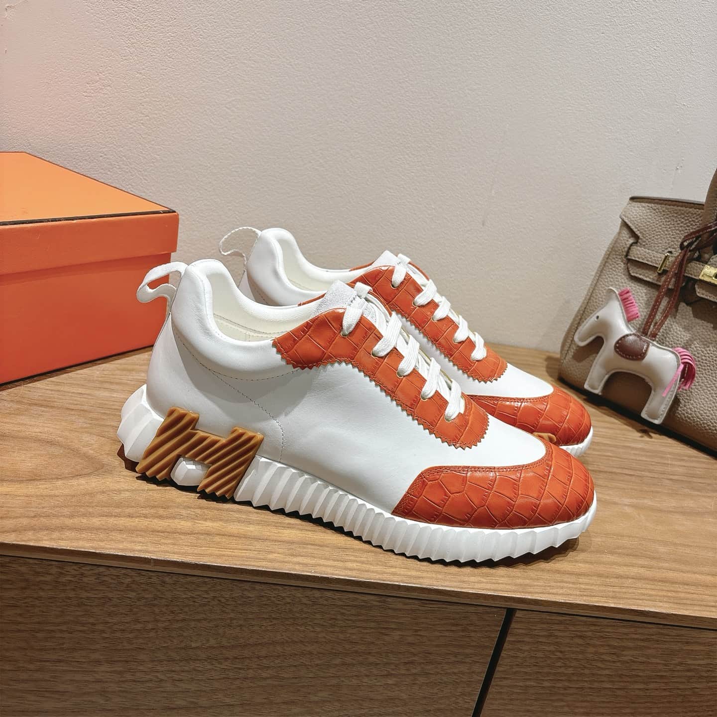 Hermes Bouncing Sneaker Shoes Men Women