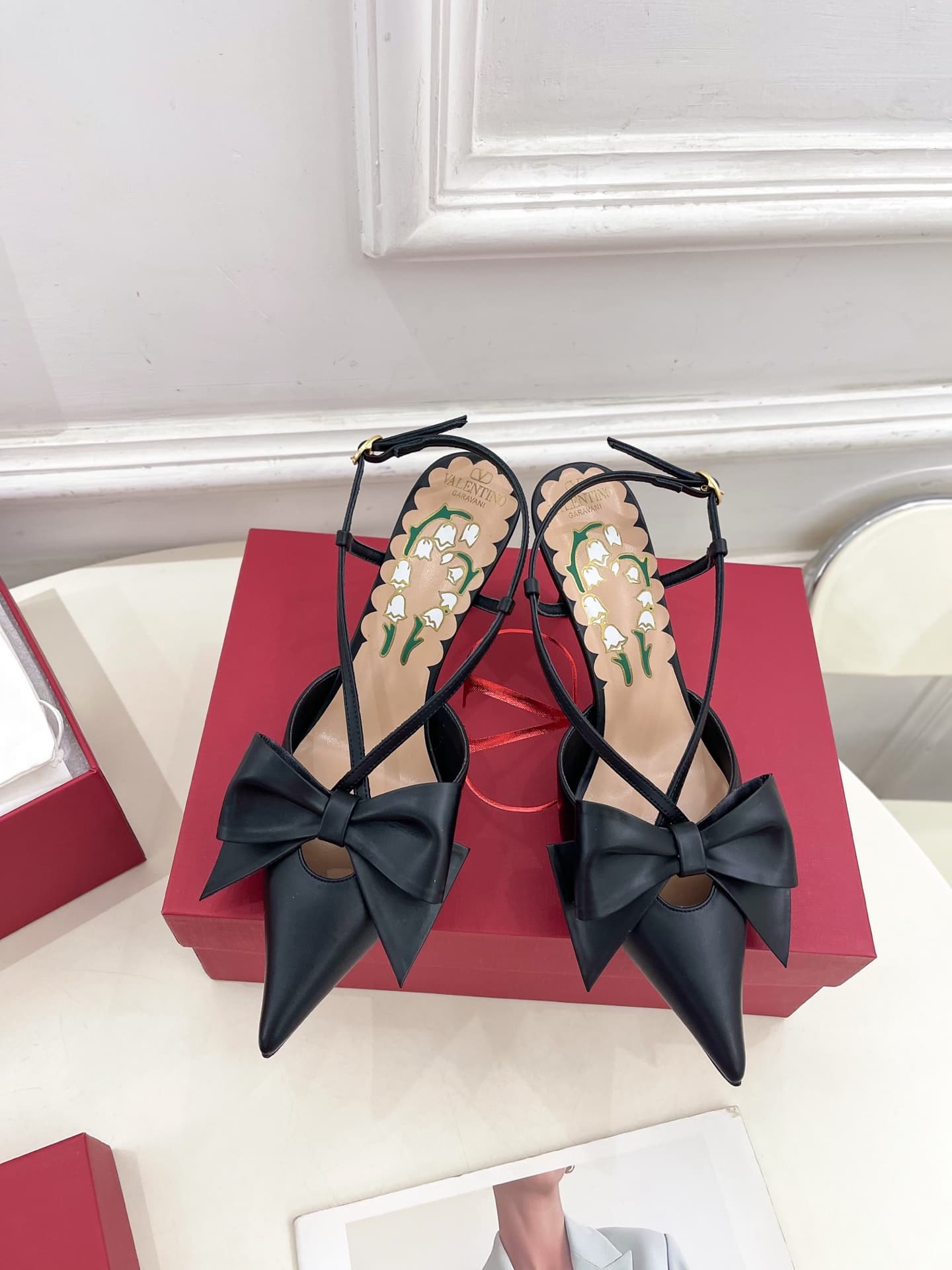 Valentino Bowow Slingback Pumps shoes Women