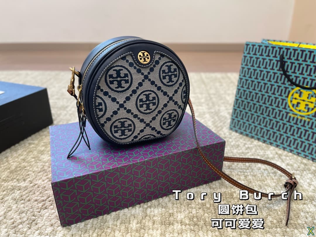 Tory Burch T MONOGRAM JACQUARD PETITE MOON
