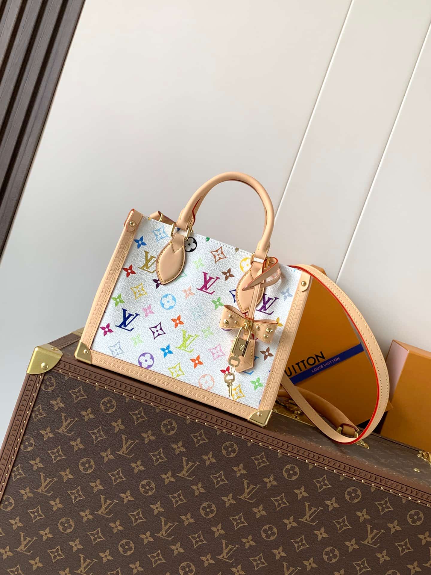 Louis Vuitton x TM Onthego PM Multicolor Monogram Canvas M27580 High