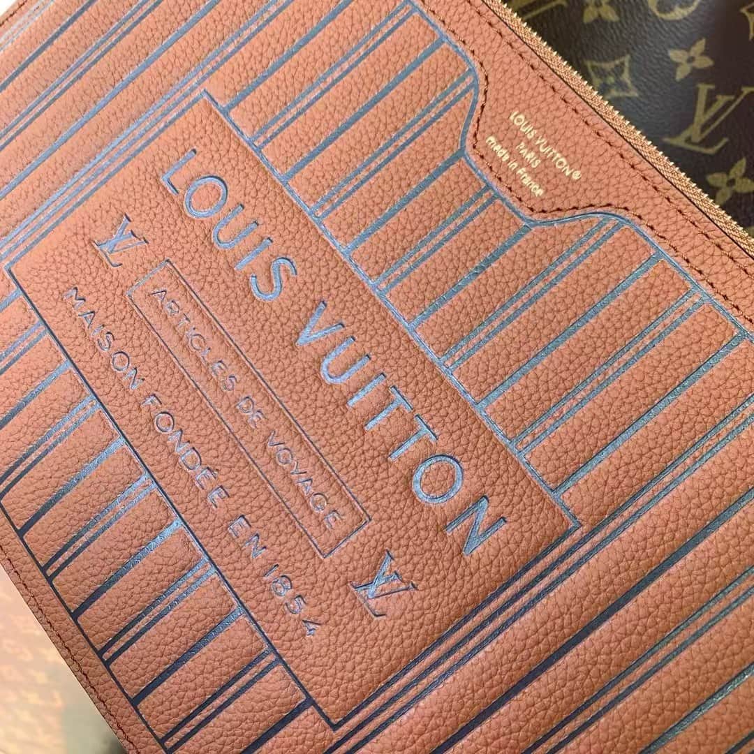 Louis Vuitton Neverfull Inside Out MM M12061 Brown High
