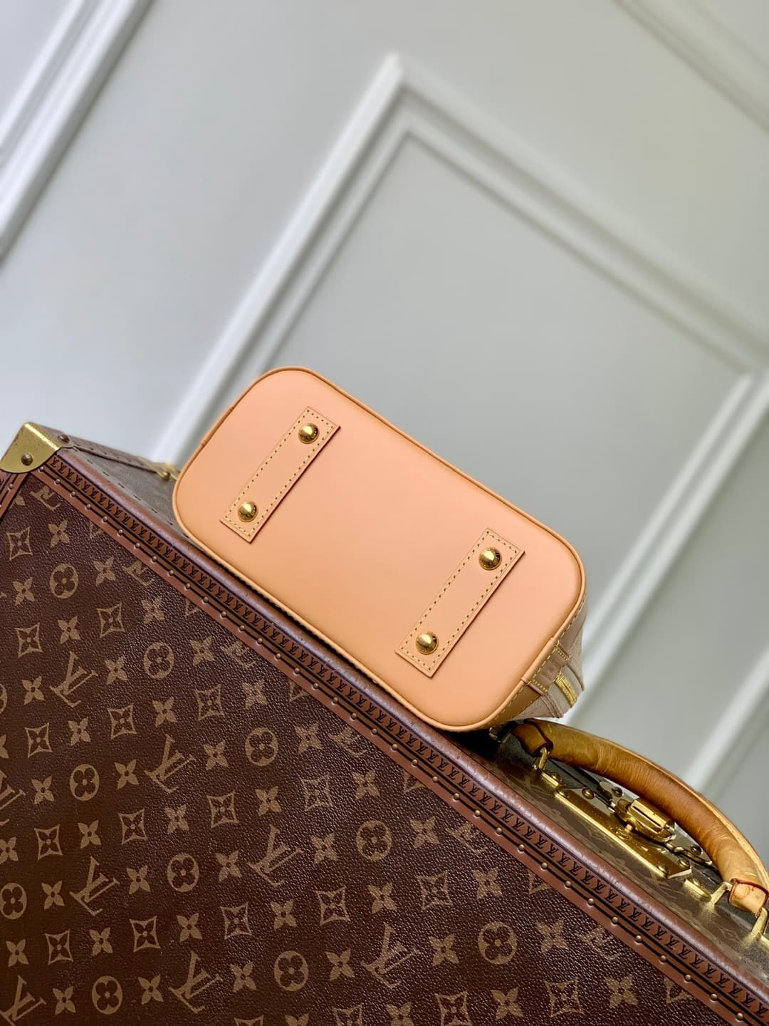 Louis Vuitton Alma BB handbag Monogram canvas in beige M27525 high