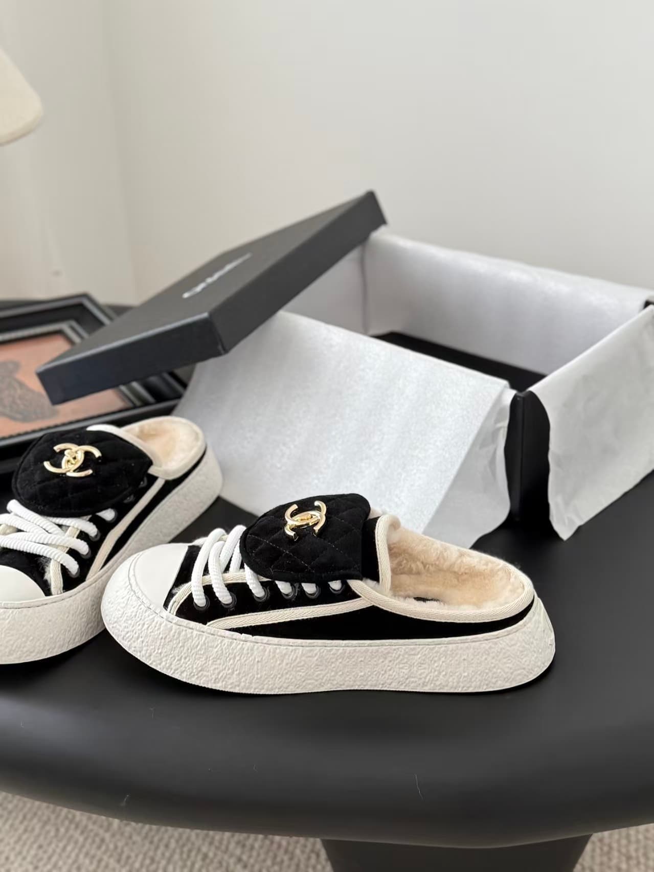 CHANEL Sneakers Shoes Women
