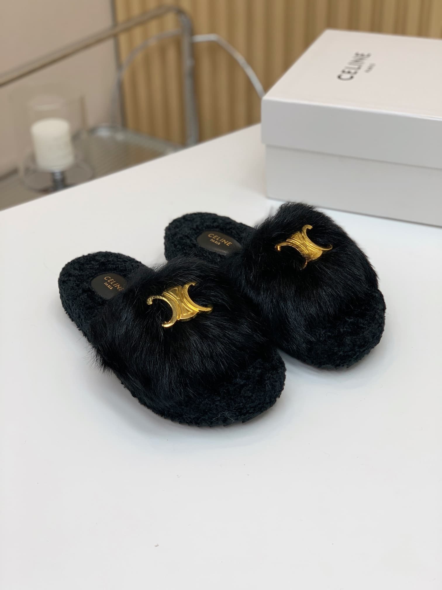 CELINE Slippers Shoes Women