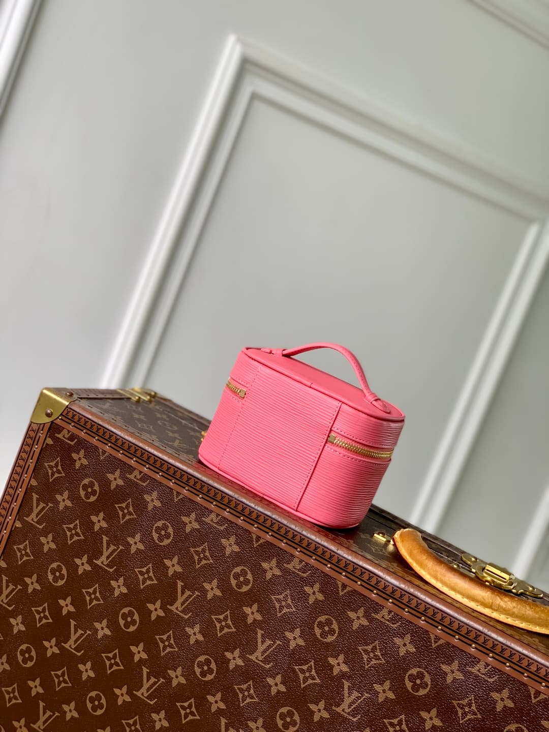 Louis Vuitton Nice Nano Epi grained leather Tender M25857 Bliss Pink High