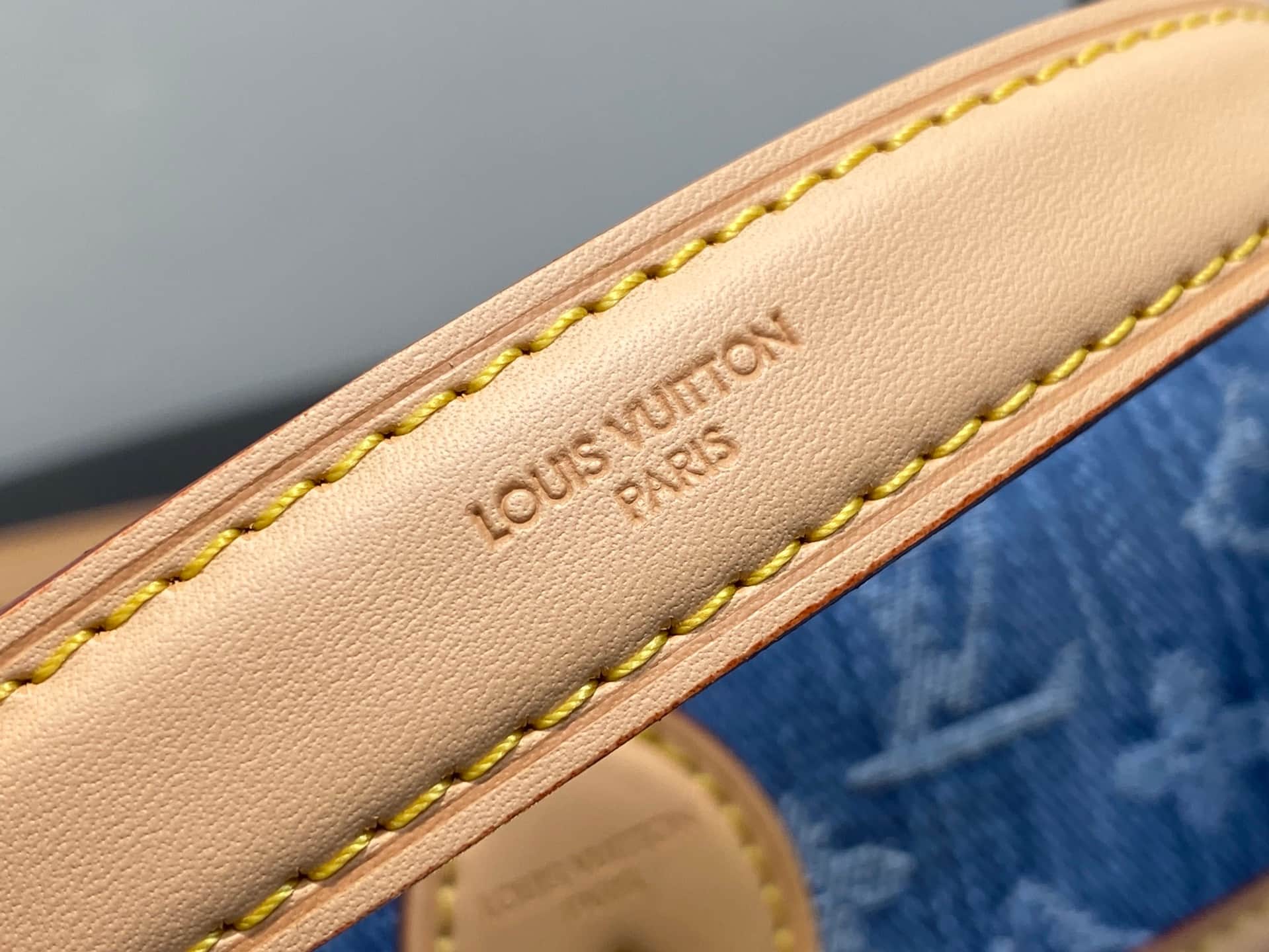 Louis Vuitton Nano Diane M27700 Blue Denim High