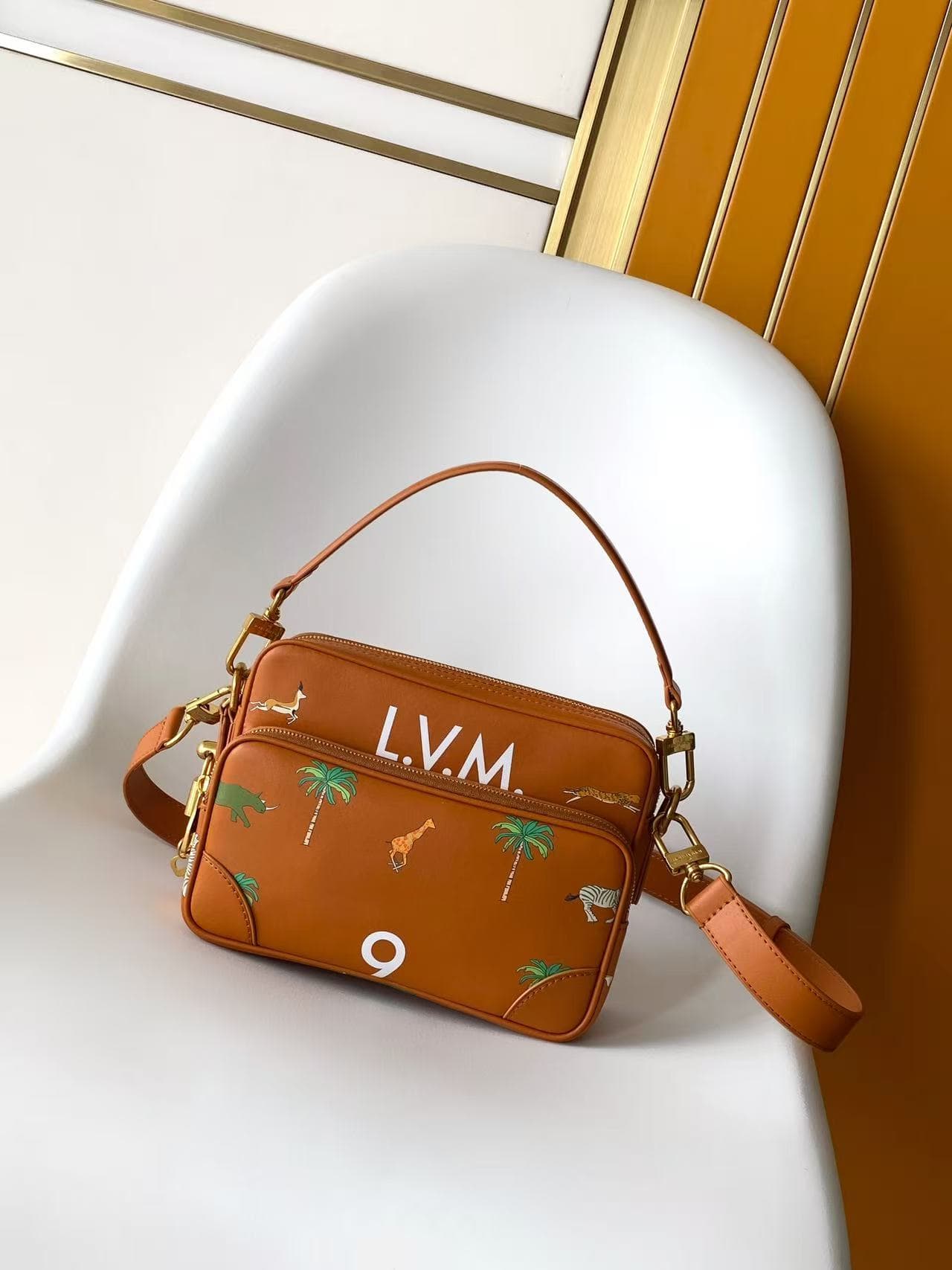 Louis Vuitton Nil GM x The Darjeeling Limited Tan Calfskin leather M27993 High