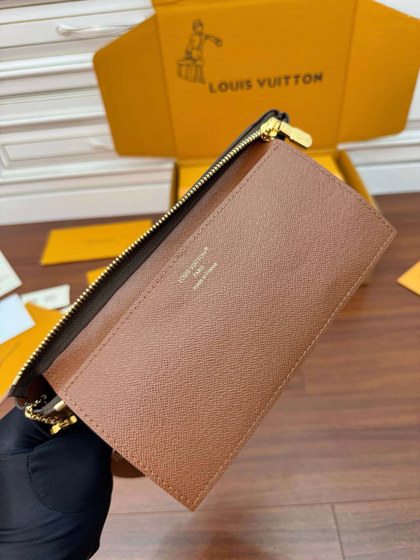 Louis Vuitton Key Pouch M Monogram Coated canvas M13560 TOP
