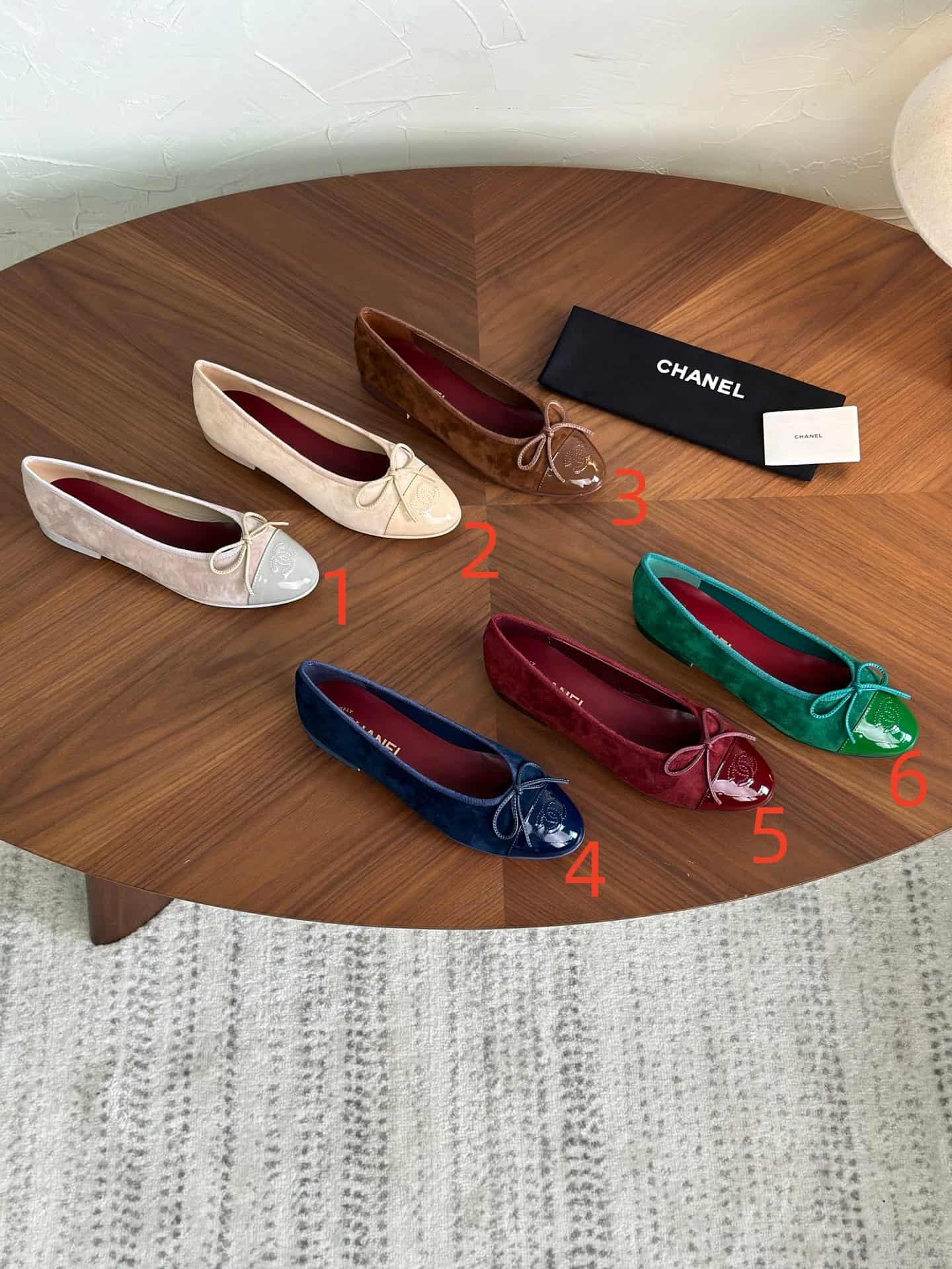 Chanel Ballet Flats Women Shoes