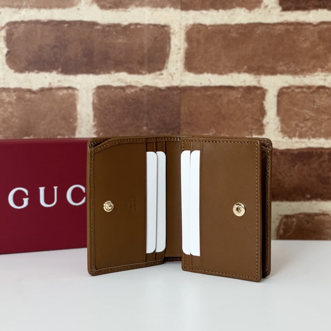 GG Emblem small wallet 820692 High