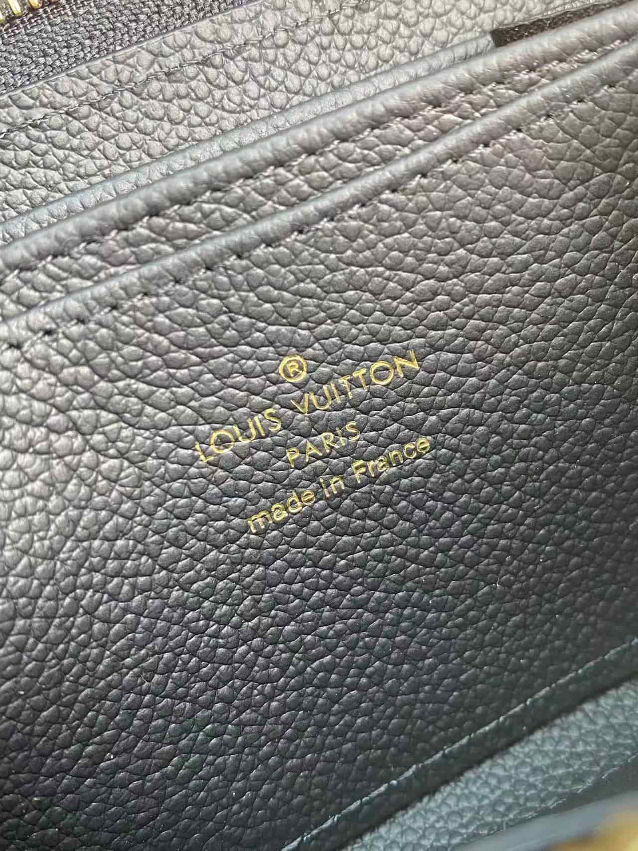 Louis Vuitton ZIPPY COIN PURSE Monogram Empreinte M69797 Black High