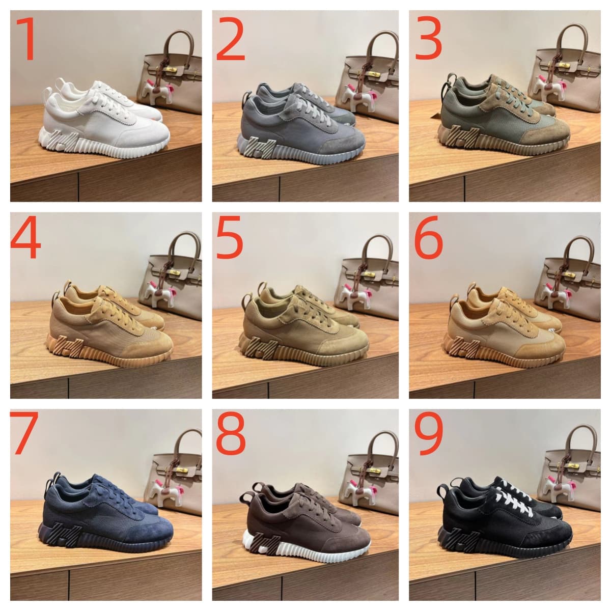 Hermes Bouncing sneaker Shoes Men Women