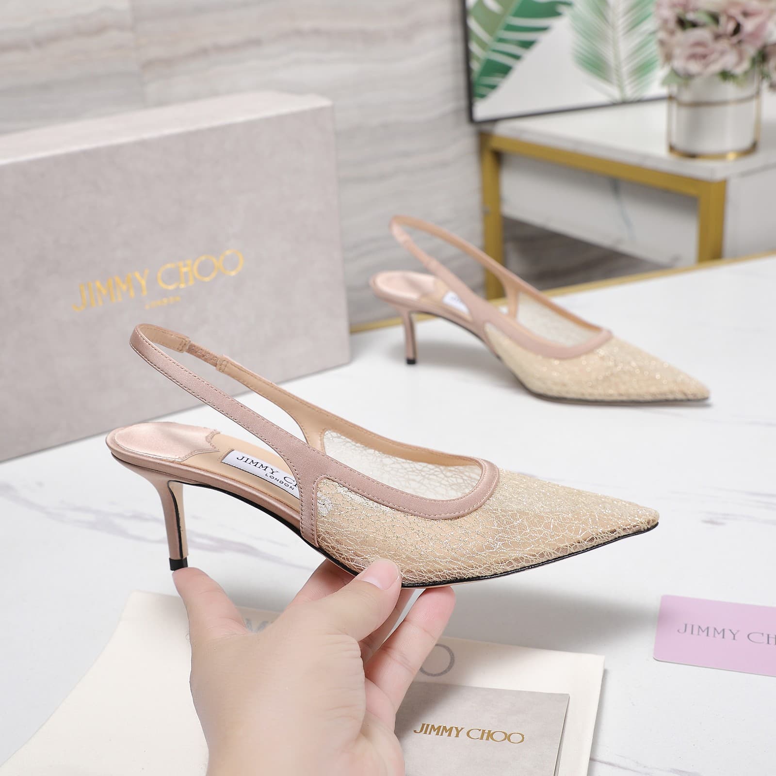 Jimmy Choo Love Slingback Pumps Women