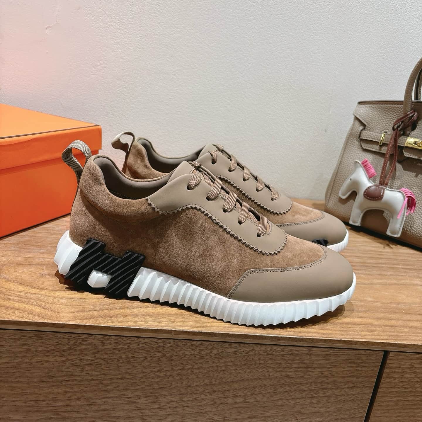 Hermes Bouncing Sneaker Shoes Men Women