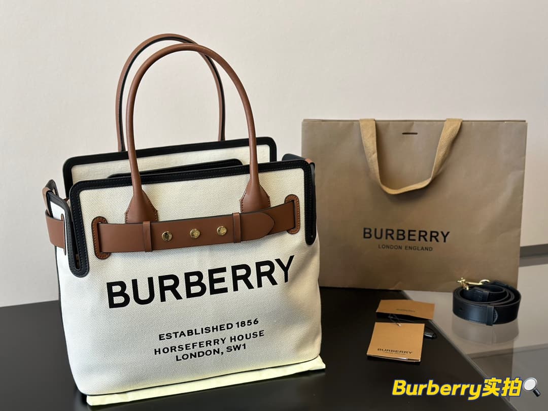 Burberry Belt Medium Tote Bag