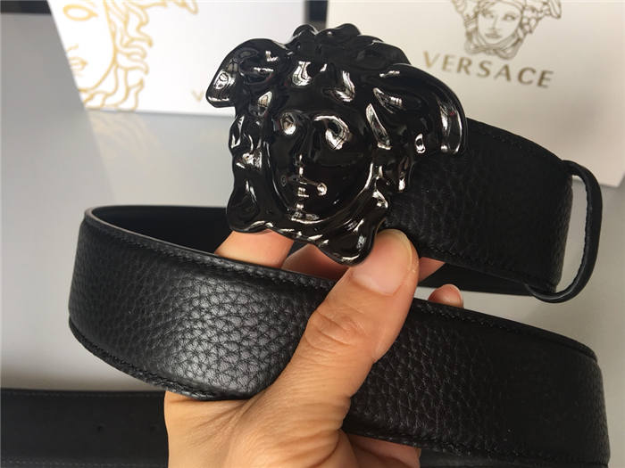 Versace PALAZZO Leather BELT Togo 38.5mm High
