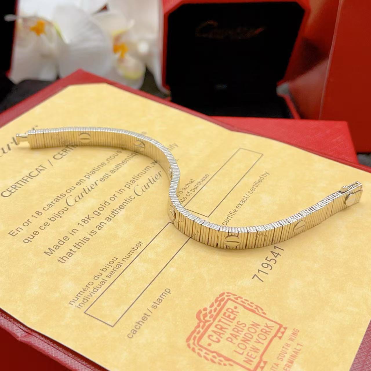 Cartier Love luxury Bracelet brass High