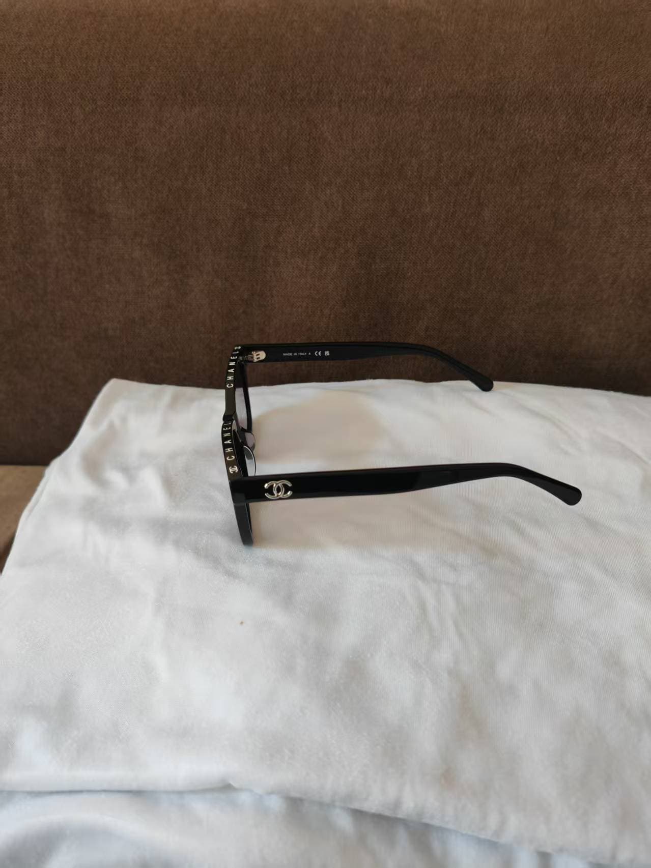 Chanel square polarized sunglasses