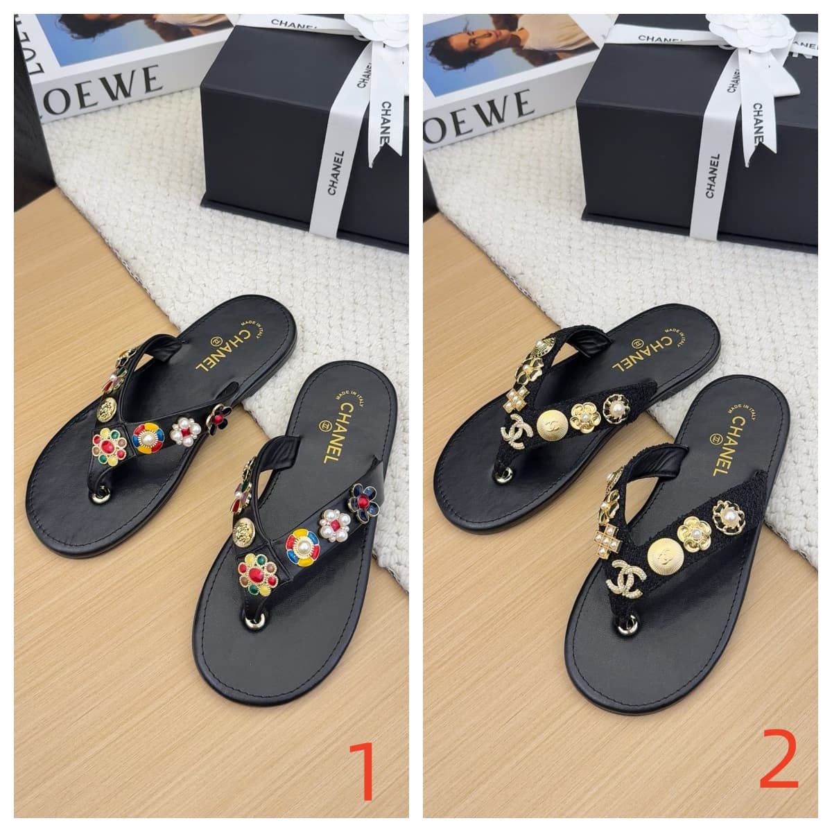 Chanel Thongs Shoes Women