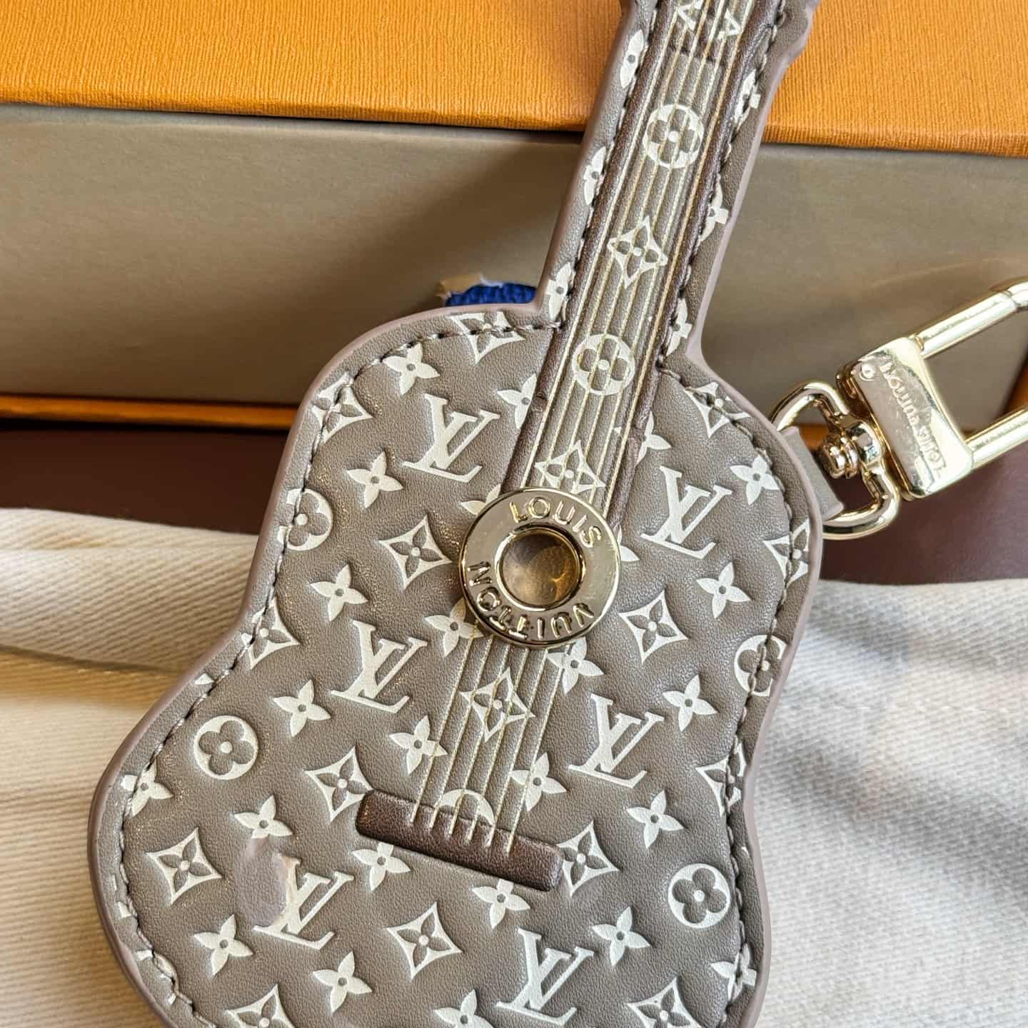 LV Guitar Pouch Bag Charm M02032
