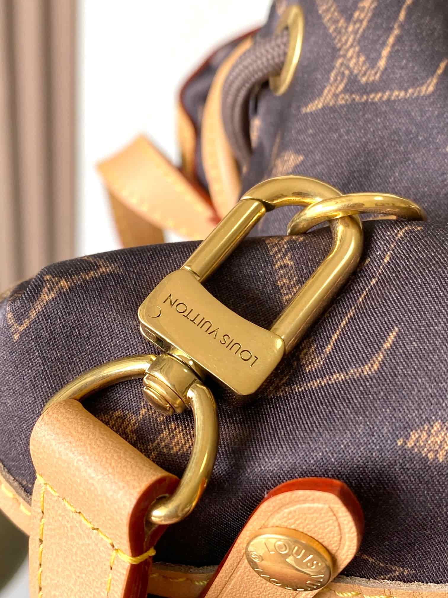 Louis Vuitton Nano Christopher East West Monogram Silk Tech M2A458 TOP
