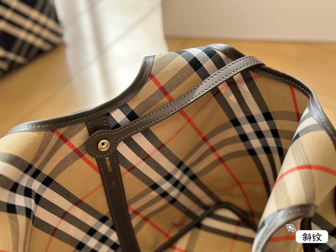 Burberry Small Check Shoulder Bag Sand/Black