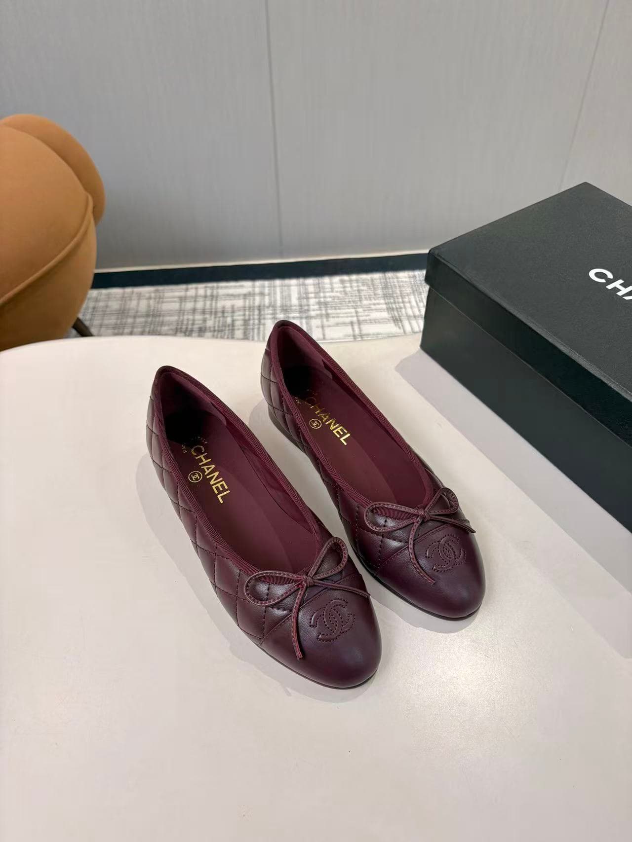 Chanel Ballet Flats Women Shoes