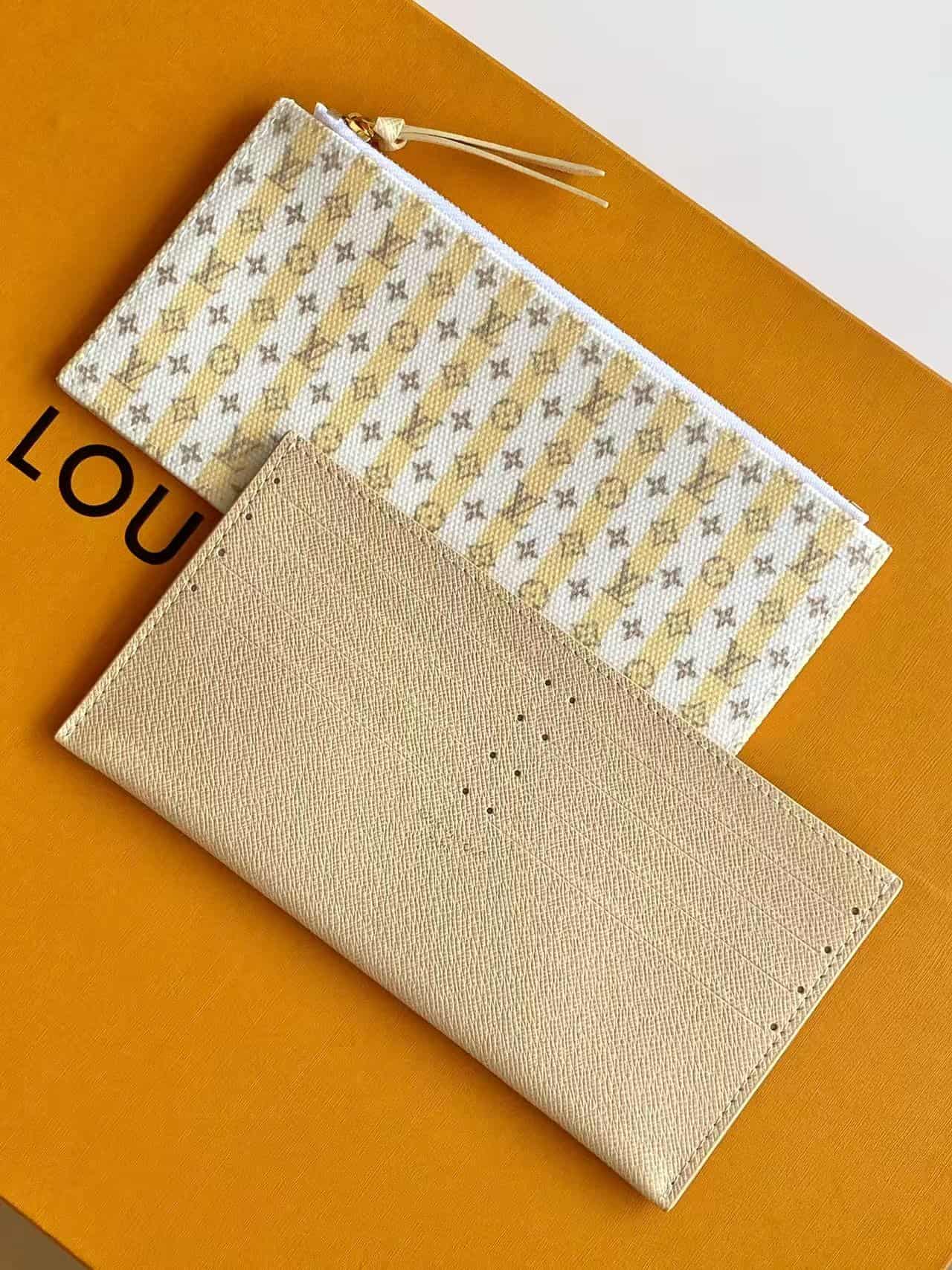 Louis Vuitton Pochette Félicie LV Stamp Banana Coated canvas M29471 High