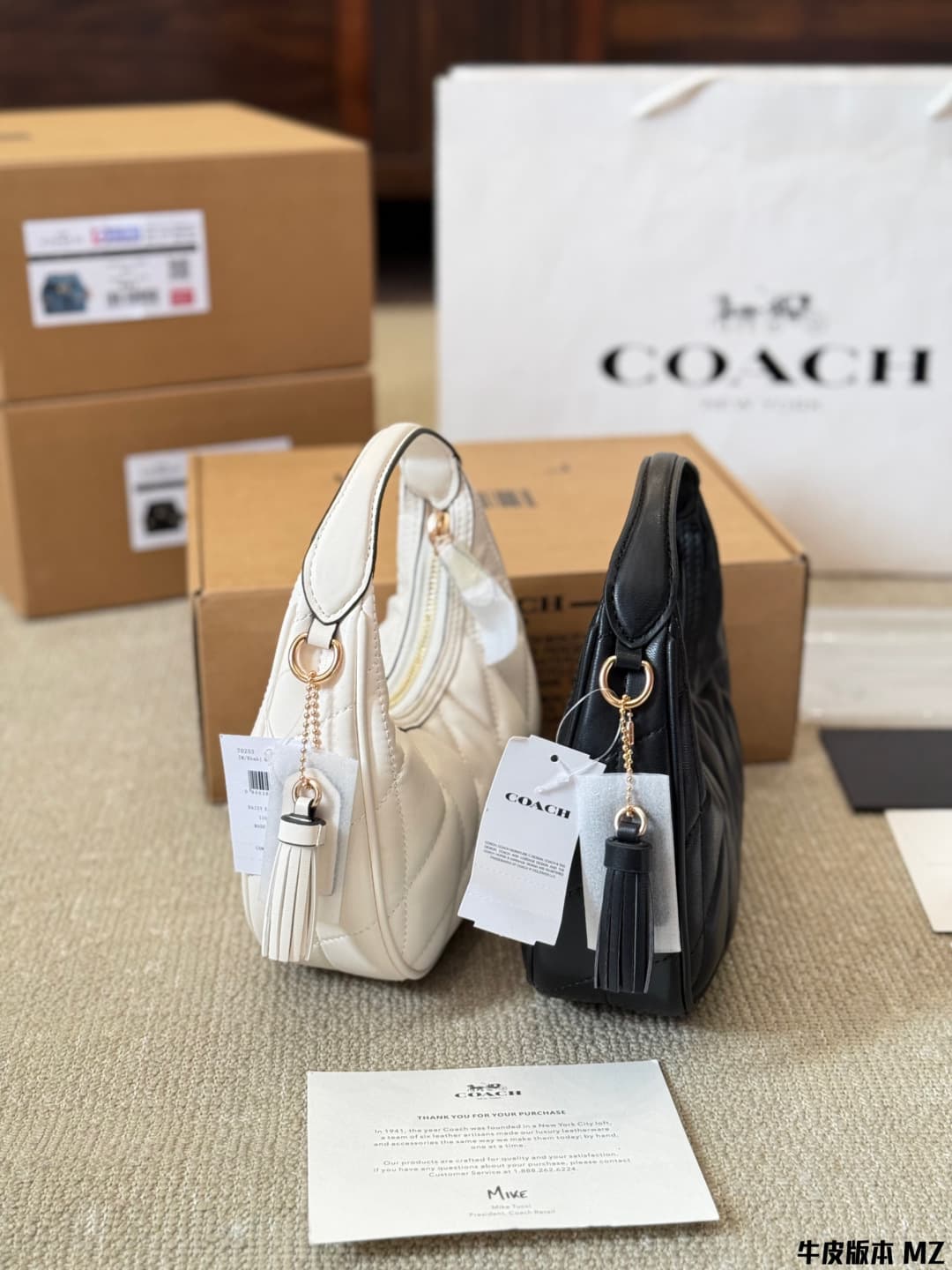 Coach Carmen Mini Crossbody Bag With Quilting