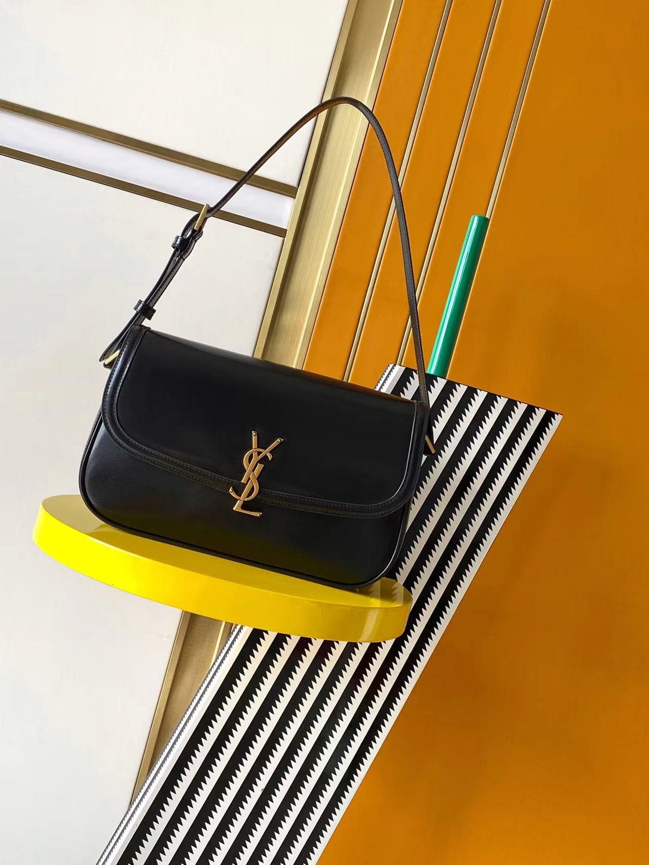 SAINT LAURENT SOLFERINO LARGE IN BOX High