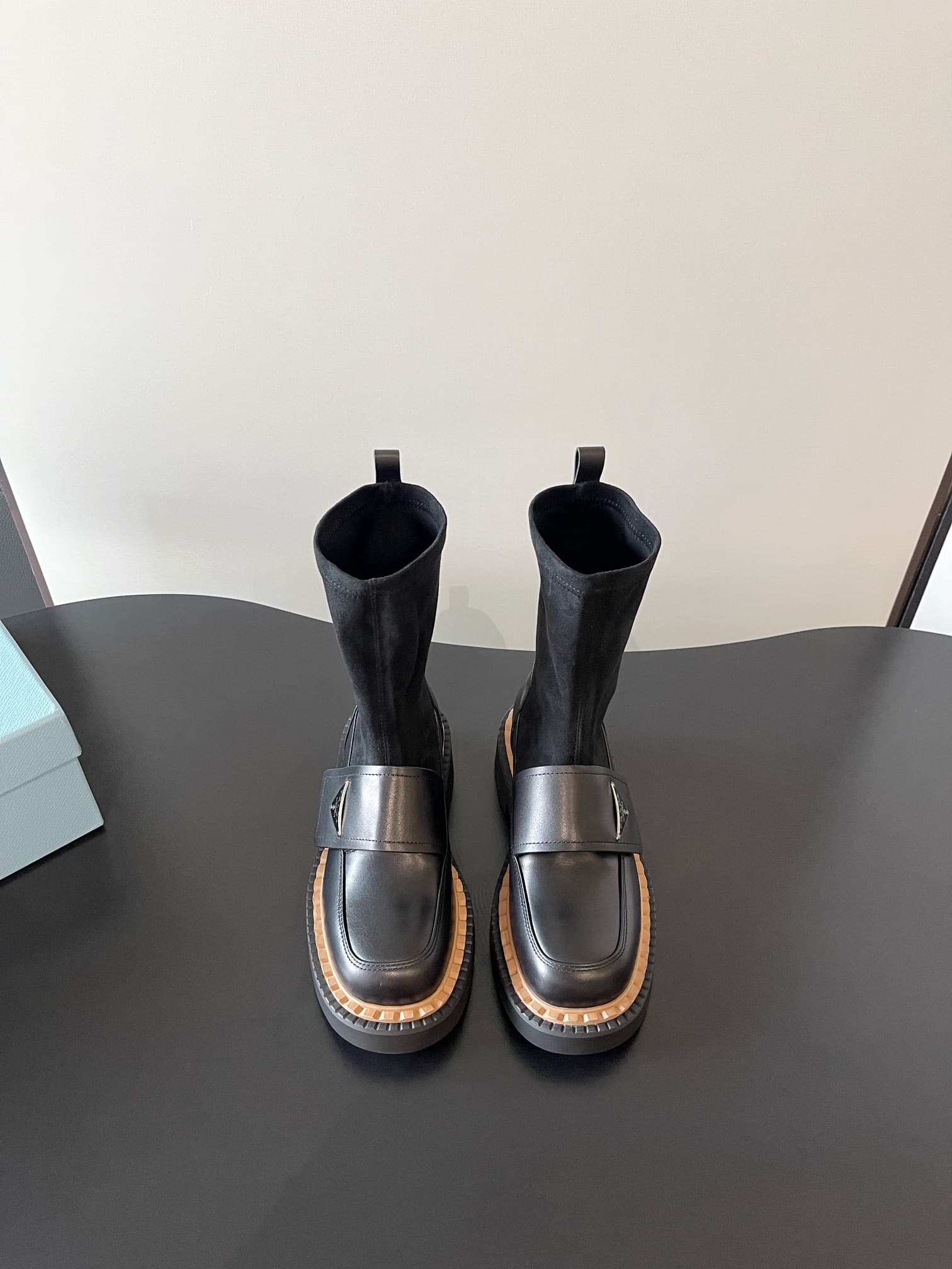 Prada Leather Boots Shoes Women