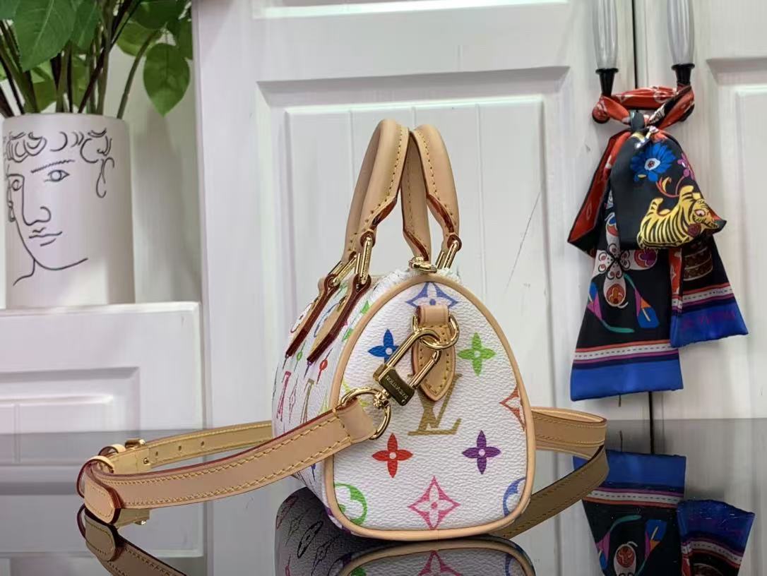Louis Vuitton x Murakami NANO SPEEDY Monogram coated canvas M13391 High