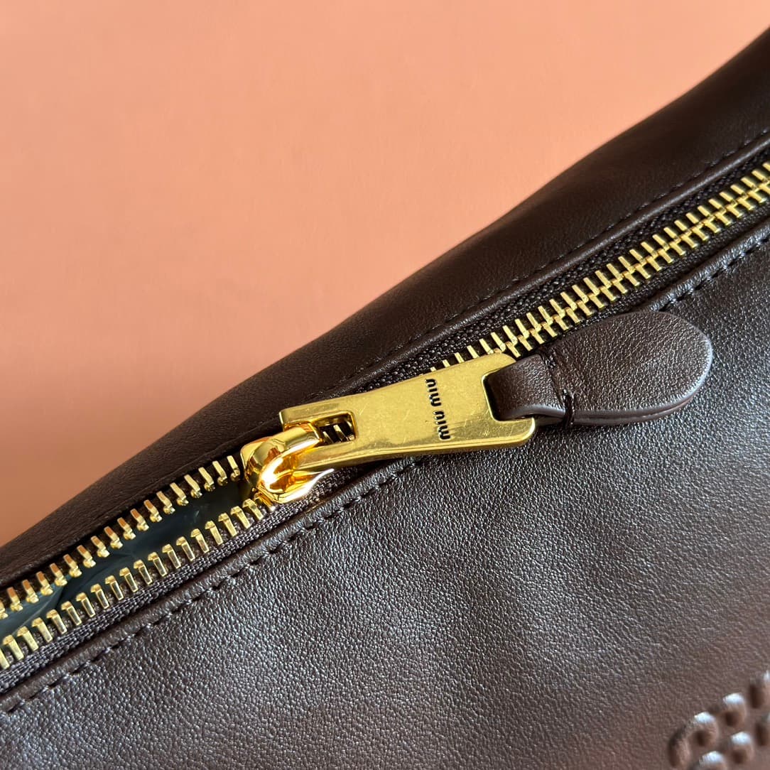 Miu Miu Nappa leather pouch 5NE841 Briarwood High