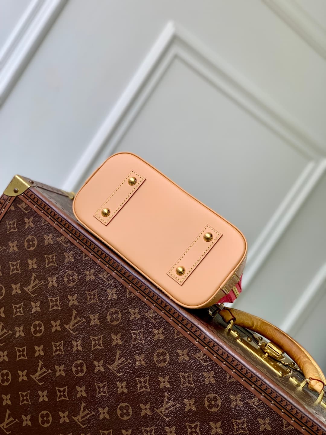 Louis Vuitton Alma BB handbag Monogram canvas in Fuchsia M28272 high
