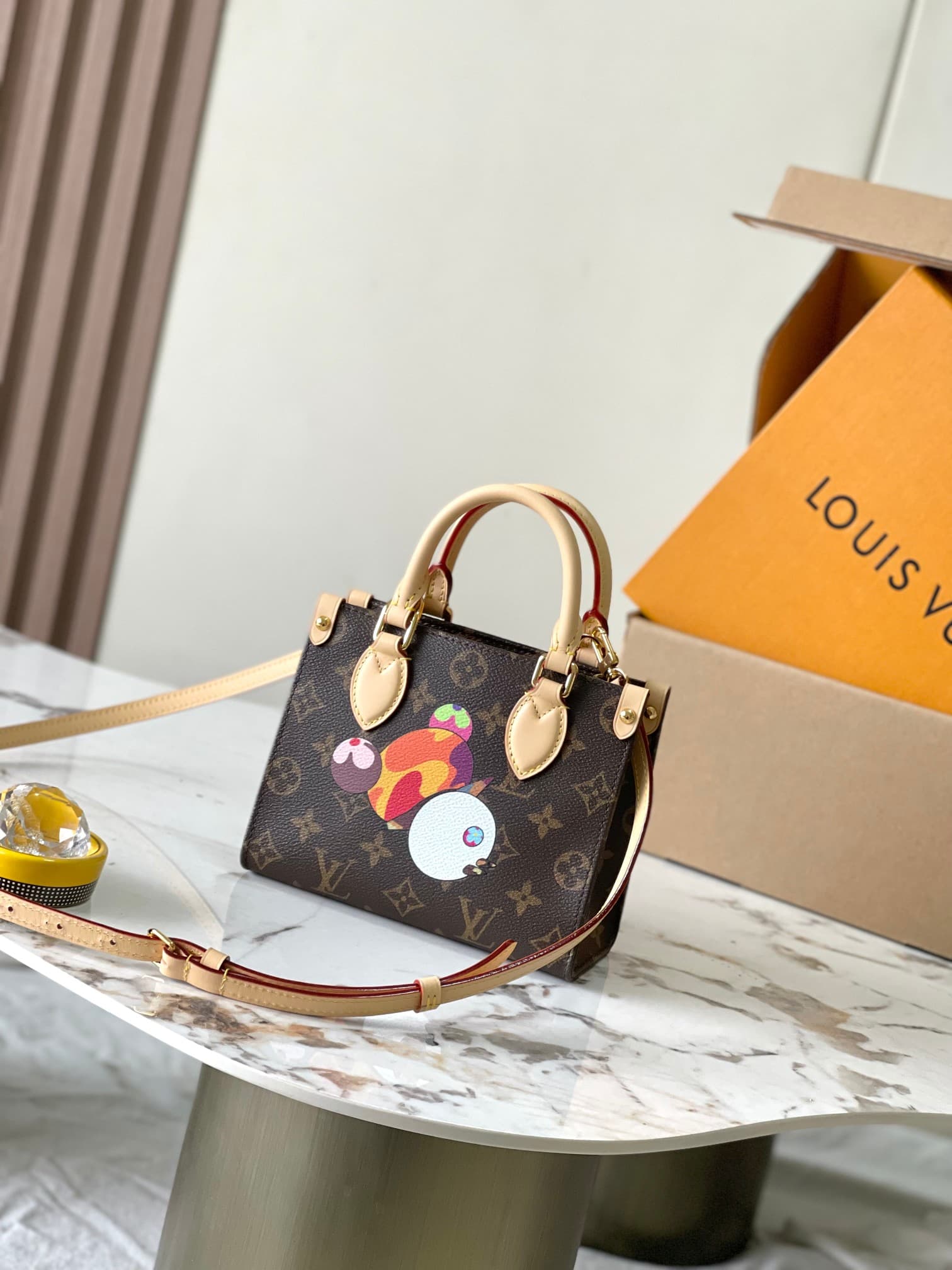 Louis Vuitton x Murakami OnTheGo BB Monogram coated canvas M13668 Top