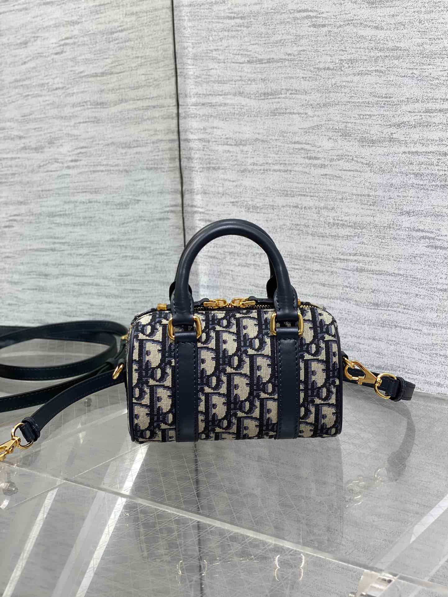 Dior Groove 17 Bag Black Oblique Jacquard High