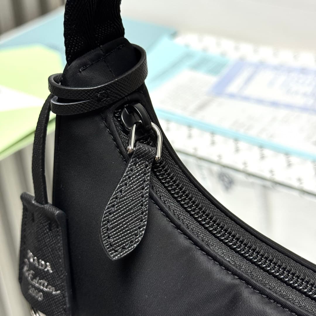 Prada Re-Nylon Re-Edition 2000 mini-bag Black Recycled Polyamide 1NE515 High