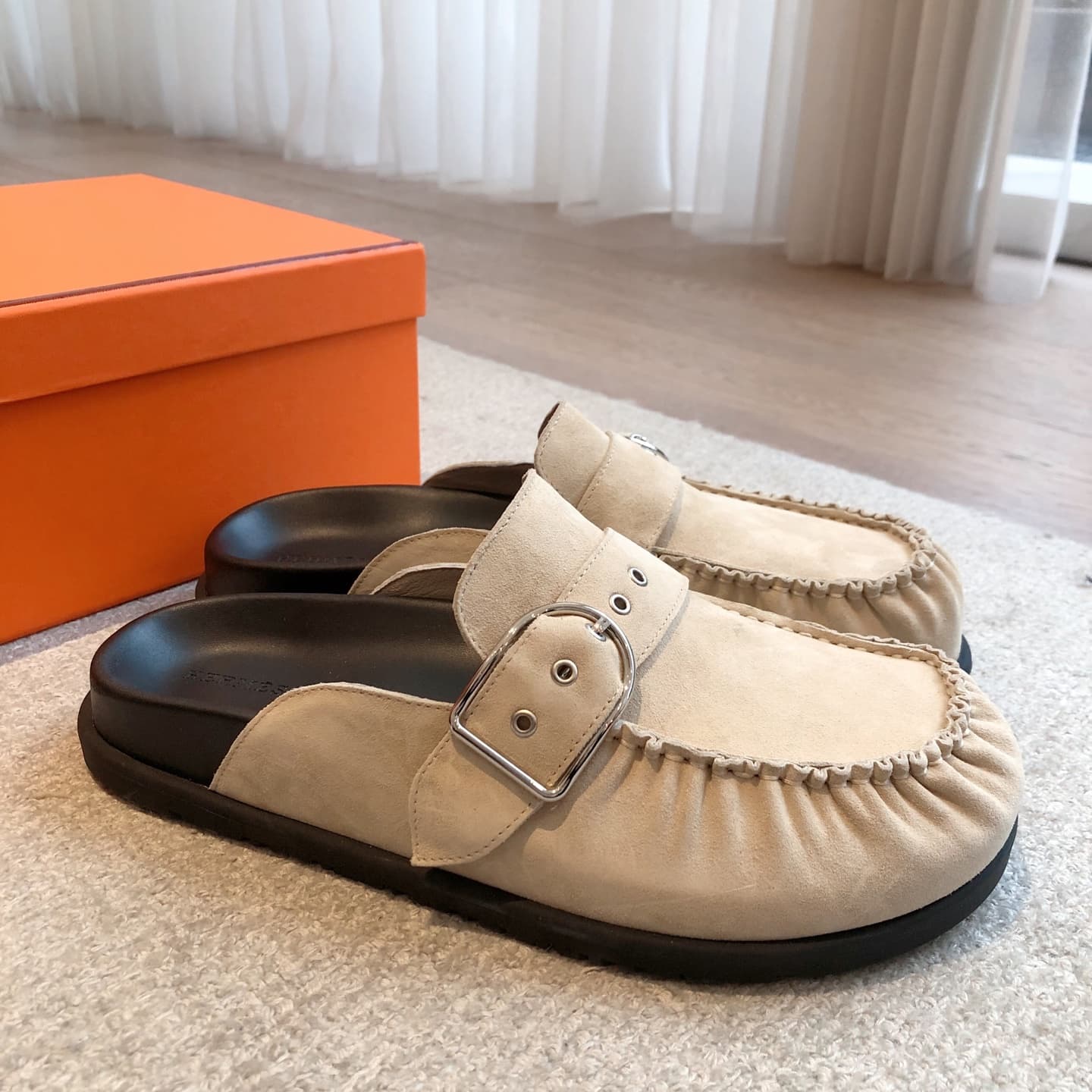 Hermes Key mule Shoes Men Women