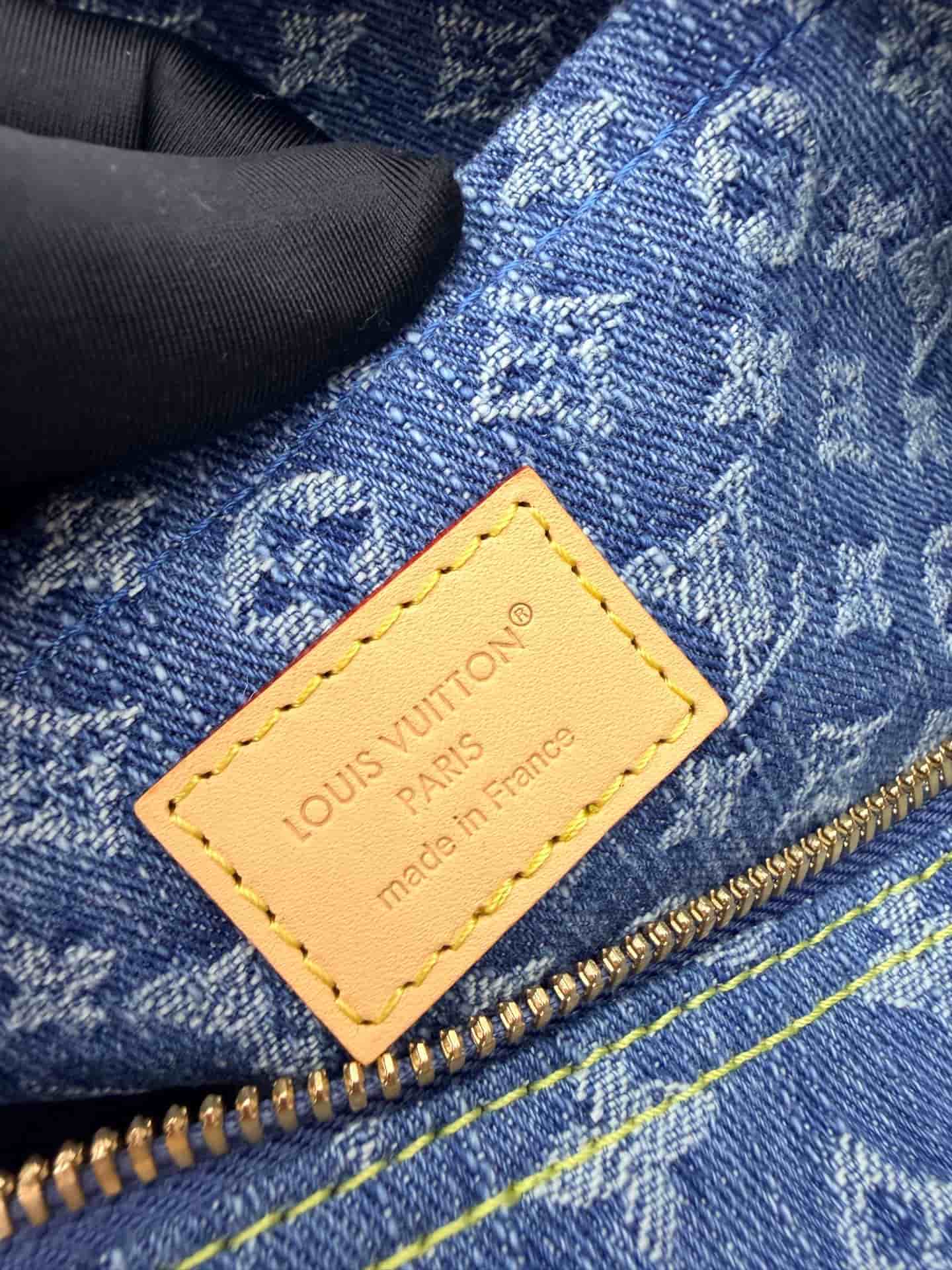 Louis Vuitton Speedy Soft 30 Blue Denim M14430 TOP