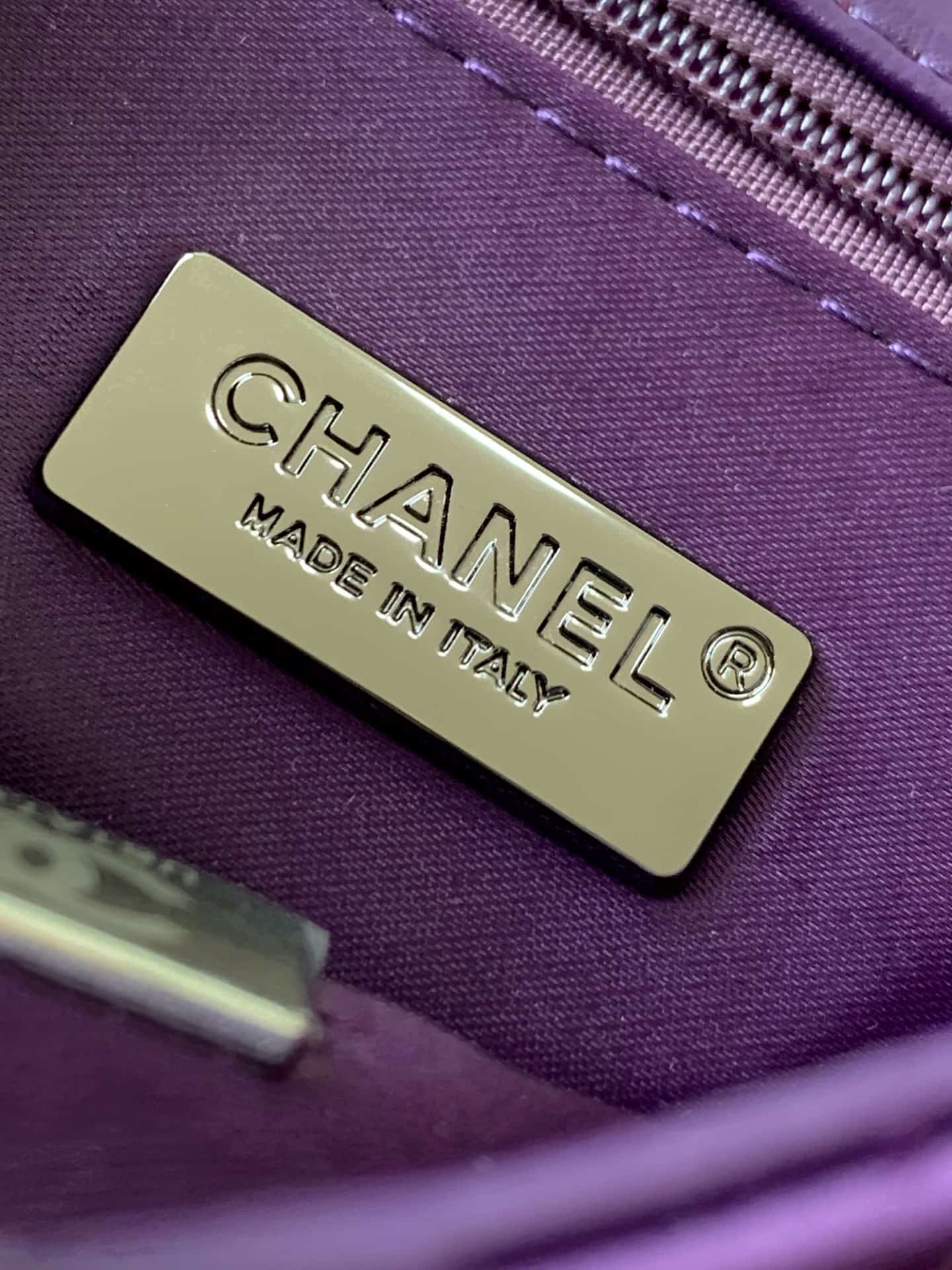 Chanel Flap Bag Sequins & Black-Tone Metal AS4561  A
