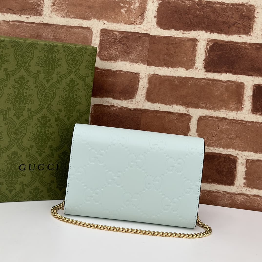 Gucci GG pochette in  GG leather 781555 High