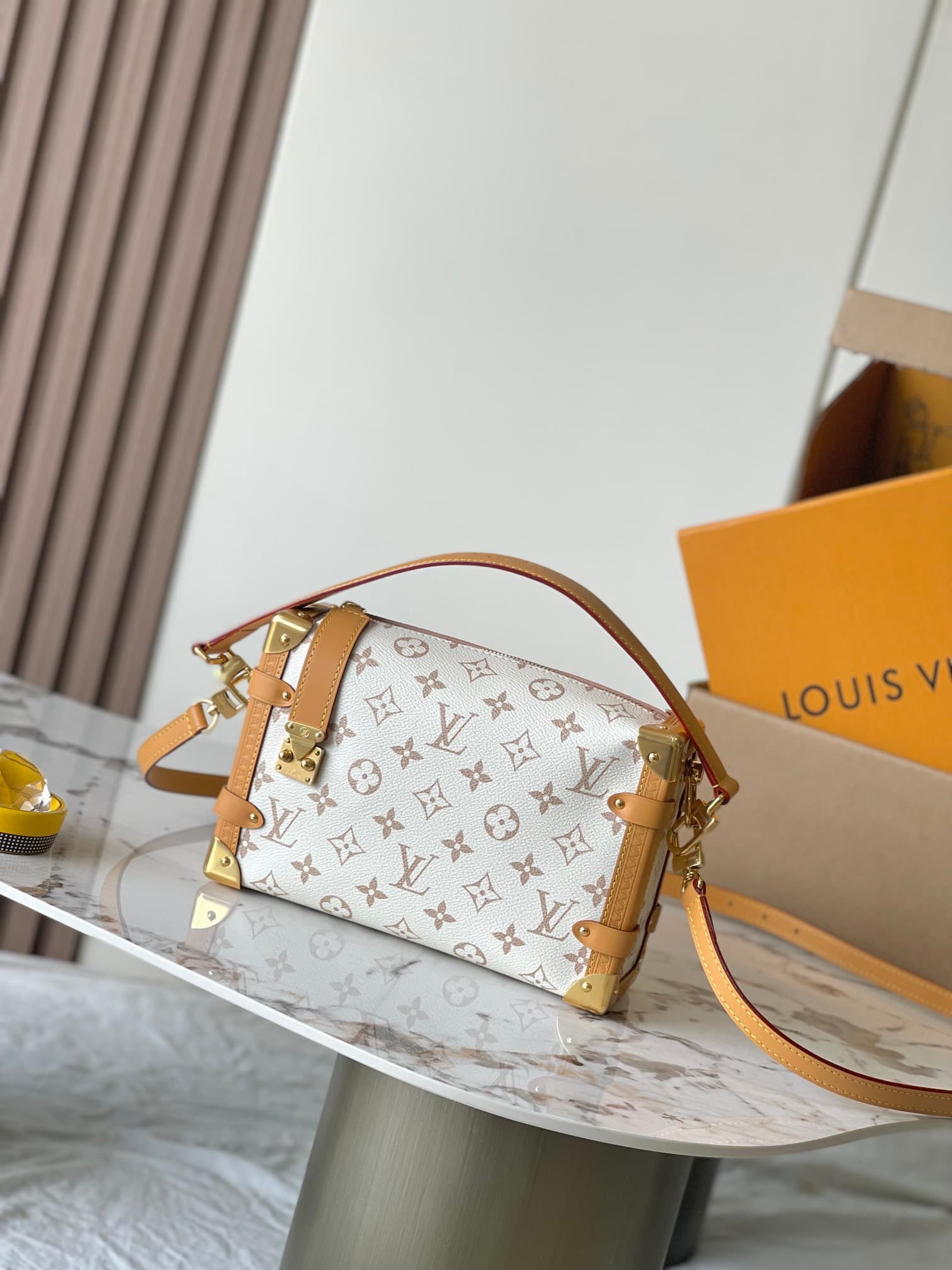 Louis Vuitton Side Trunk MM Monogram Dune coated canvas M26287 TOP