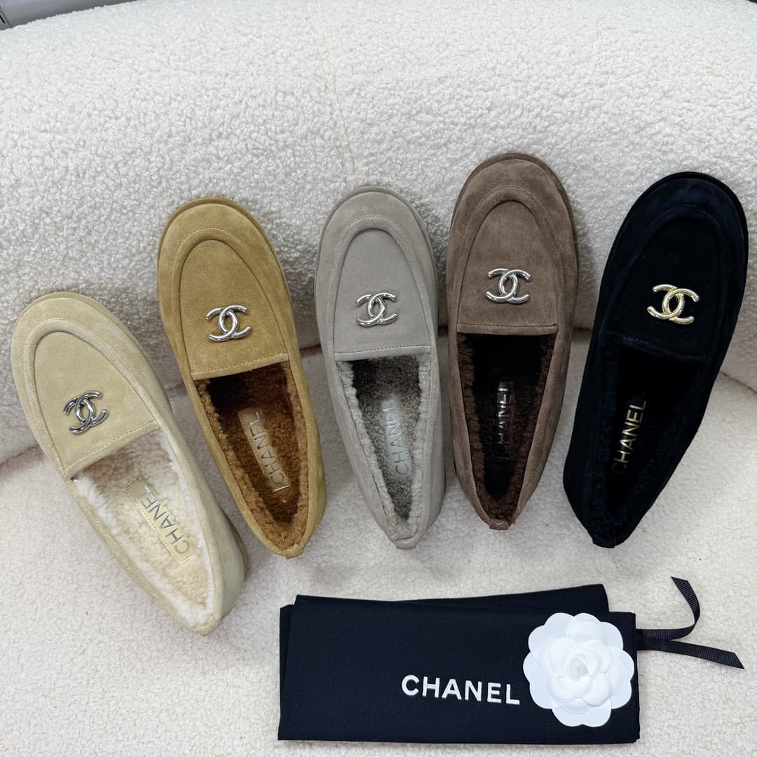 Chanel Loafer Shoes Women