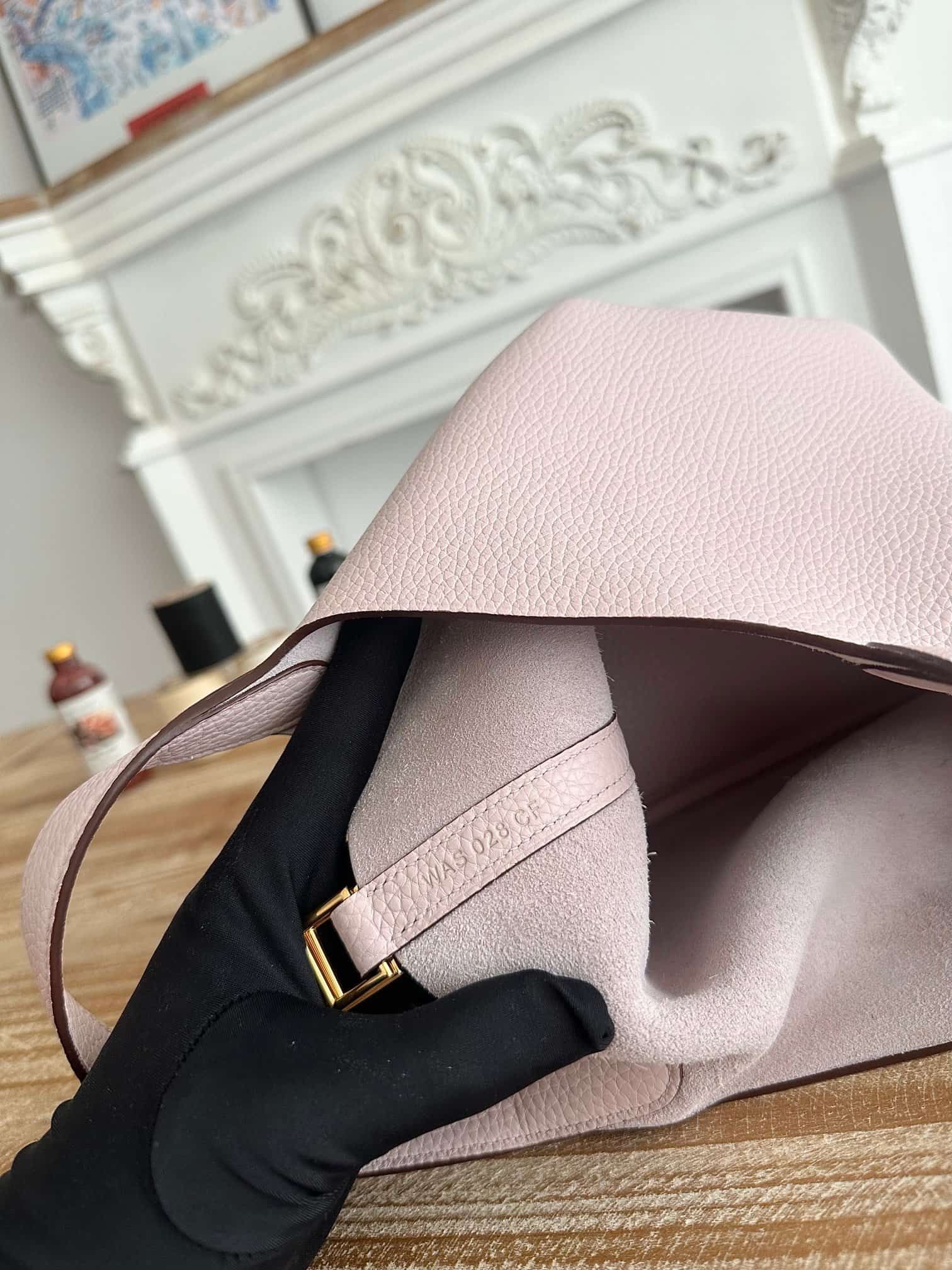 Hermès Picotin Lock 18 Bucket Bag TC Leather Silver/Gold Metal Rose Sakura Wax High